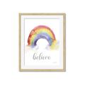 Picture of Believe in Rainbow _GroupedProduct_Rectangle_Portrait_Mini_ _GroupedProduct_Rectangle_Portrait_Framed_Matted_