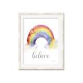 Picture of Believe in Rainbow _GroupedProduct_Rectangle_Portrait_Mini_ _GroupedProduct_Rectangle_Portrait_Framed_Matted_