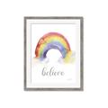 Picture of Believe in Rainbow _GroupedProduct_Rectangle_Portrait_Mini_ _GroupedProduct_Rectangle_Portrait_Framed_Matted_