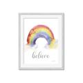 Picture of Believe in Rainbow _GroupedProduct_Rectangle_Portrait_Mini_ _GroupedProduct_Rectangle_Portrait_Framed_Matted_