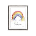 Picture of Believe in Rainbow _GroupedProduct_Rectangle_Portrait_Mini_ _GroupedProduct_Rectangle_Portrait_Framed_Matted_