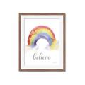 Picture of Believe in Rainbow _GroupedProduct_Rectangle_Portrait_Mini_ _GroupedProduct_Rectangle_Portrait_Framed_Matted_