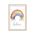 Picture of Believe in Rainbow _GroupedProduct_Rectangle_Portrait_Mini_ _GroupedProduct_Rectangle_Portrait_Framed_Matted_