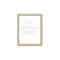 Picture of With All Your heart _GroupedProduct_Rectangle_Portrait_Mini_ _GroupedProduct_Rectangle_Portrait_Framed_Matted_