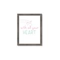 Picture of With All Your heart _GroupedProduct_Rectangle_Portrait_Mini_ _GroupedProduct_Rectangle_Portrait_Framed_Matted_