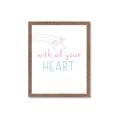 Picture of With All Your heart _GroupedProduct_Rectangle_Portrait_Mini_ _GroupedProduct_Rectangle_Portrait_Framed_Matted_