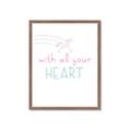 Picture of With All Your heart _GroupedProduct_Rectangle_Portrait_Mini_ _GroupedProduct_Rectangle_Portrait_Framed_Matted_