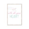 Picture of With All Your heart _GroupedProduct_Rectangle_Portrait_Mini_ _GroupedProduct_Rectangle_Portrait_Framed_Matted_
