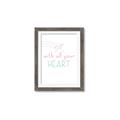Picture of With All Your heart _GroupedProduct_Rectangle_Portrait_Mini_ _GroupedProduct_Rectangle_Portrait_Framed_Matted_