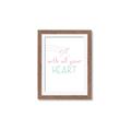 Picture of With All Your heart _GroupedProduct_Rectangle_Portrait_Mini_ _GroupedProduct_Rectangle_Portrait_Framed_Matted_
