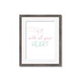 Picture of With All Your heart _GroupedProduct_Rectangle_Portrait_Mini_ _GroupedProduct_Rectangle_Portrait_Framed_Matted_