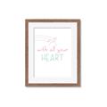 Picture of With All Your heart _GroupedProduct_Rectangle_Portrait_Mini_ _GroupedProduct_Rectangle_Portrait_Framed_Matted_