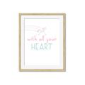Picture of With All Your heart _GroupedProduct_Rectangle_Portrait_Mini_ _GroupedProduct_Rectangle_Portrait_Framed_Matted_