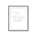 Picture of With All Your heart _GroupedProduct_Rectangle_Portrait_Mini_ _GroupedProduct_Rectangle_Portrait_Framed_Matted_