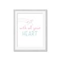 Picture of With All Your heart _GroupedProduct_Rectangle_Portrait_Mini_ _GroupedProduct_Rectangle_Portrait_Framed_Matted_