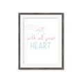 Picture of With All Your heart _GroupedProduct_Rectangle_Portrait_Mini_ _GroupedProduct_Rectangle_Portrait_Framed_Matted_