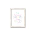 Picture of Let Your Dreams Come True _GroupedProduct_Rectangle_Portrait_Mini_ _GroupedProduct_Rectangle_Portrait_Framed_Matted_