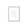 Picture of Let Your Dreams Come True _GroupedProduct_Rectangle_Portrait_Mini_ _GroupedProduct_Rectangle_Portrait_Framed_Matted_