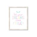 Picture of Let Your Dreams Come True _GroupedProduct_Rectangle_Portrait_Mini_ _GroupedProduct_Rectangle_Portrait_Framed_Matted_
