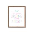 Picture of Let Your Dreams Come True _GroupedProduct_Rectangle_Portrait_Mini_ _GroupedProduct_Rectangle_Portrait_Framed_Matted_