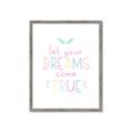 Picture of Let Your Dreams Come True _GroupedProduct_Rectangle_Portrait_Mini_ _GroupedProduct_Rectangle_Portrait_Framed_Matted_