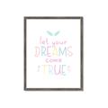 Picture of Let Your Dreams Come True _GroupedProduct_Rectangle_Portrait_Mini_ _GroupedProduct_Rectangle_Portrait_Framed_Matted_