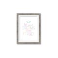 Picture of Let Your Dreams Come True _GroupedProduct_Rectangle_Portrait_Mini_ _GroupedProduct_Rectangle_Portrait_Framed_Matted_