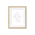 Picture of Let Your Dreams Come True _GroupedProduct_Rectangle_Portrait_Mini_ _GroupedProduct_Rectangle_Portrait_Framed_Matted_