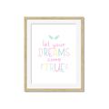 Picture of Let Your Dreams Come True _GroupedProduct_Rectangle_Portrait_Mini_ _GroupedProduct_Rectangle_Portrait_Framed_Matted_
