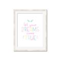 Picture of Let Your Dreams Come True _GroupedProduct_Rectangle_Portrait_Mini_ _GroupedProduct_Rectangle_Portrait_Framed_Matted_