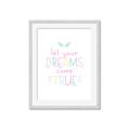 Picture of Let Your Dreams Come True _GroupedProduct_Rectangle_Portrait_Mini_ _GroupedProduct_Rectangle_Portrait_Framed_Matted_