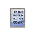 Picture of Let the World Hear You Dino _GroupedProduct_Rectangle_Portrait_Mini_ _GroupedProduct_Rectangle_Portrait_Framed_Matted_