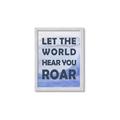 Picture of Let the World Hear You Dino _GroupedProduct_Rectangle_Portrait_Mini_ _GroupedProduct_Rectangle_Portrait_Framed_Matted_