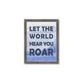 Picture of Let the World Hear You Dino _GroupedProduct_Rectangle_Portrait_Mini_ _GroupedProduct_Rectangle_Portrait_Framed_Matted_