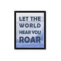 Picture of Let the World Hear You Dino _GroupedProduct_Rectangle_Portrait_Mini_ _GroupedProduct_Rectangle_Portrait_Framed_Matted_