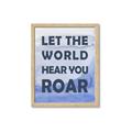 Picture of Let the World Hear You Dino _GroupedProduct_Rectangle_Portrait_Mini_ _GroupedProduct_Rectangle_Portrait_Framed_Matted_