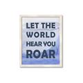 Picture of Let the World Hear You Dino _GroupedProduct_Rectangle_Portrait_Mini_ _GroupedProduct_Rectangle_Portrait_Framed_Matted_
