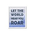 Picture of Let the World Hear You Dino _GroupedProduct_Rectangle_Portrait_Mini_ _GroupedProduct_Rectangle_Portrait_Framed_Matted_