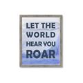 Picture of Let the World Hear You Dino _GroupedProduct_Rectangle_Portrait_Mini_ _GroupedProduct_Rectangle_Portrait_Framed_Matted_