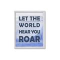 Picture of Let the World Hear You Dino _GroupedProduct_Rectangle_Portrait_Mini_ _GroupedProduct_Rectangle_Portrait_Framed_Matted_