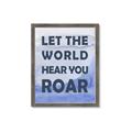 Picture of Let the World Hear You Dino _GroupedProduct_Rectangle_Portrait_Mini_ _GroupedProduct_Rectangle_Portrait_Framed_Matted_