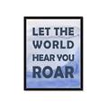 Picture of Let the World Hear You Dino _GroupedProduct_Rectangle_Portrait_Mini_ _GroupedProduct_Rectangle_Portrait_Framed_Matted_