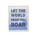 Picture of Let the World Hear You Dino _GroupedProduct_Rectangle_Portrait_Mini_ _GroupedProduct_Rectangle_Portrait_Framed_Matted_