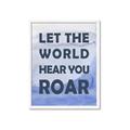 Picture of Let the World Hear You Dino _GroupedProduct_Rectangle_Portrait_Mini_ _GroupedProduct_Rectangle_Portrait_Framed_Matted_