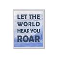 Picture of Let the World Hear You Dino _GroupedProduct_Rectangle_Portrait_Mini_ _GroupedProduct_Rectangle_Portrait_Framed_Matted_