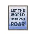 Picture of Let the World Hear You Dino _GroupedProduct_Rectangle_Portrait_Mini_ _GroupedProduct_Rectangle_Portrait_Framed_Matted_