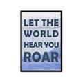 Picture of Let the World Hear You Dino _GroupedProduct_Rectangle_Portrait_Mini_ _GroupedProduct_Rectangle_Portrait_Framed_Matted_