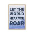 Picture of Let the World Hear You Dino _GroupedProduct_Rectangle_Portrait_Mini_ _GroupedProduct_Rectangle_Portrait_Framed_Matted_