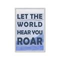 Picture of Let the World Hear You Dino _GroupedProduct_Rectangle_Portrait_Mini_ _GroupedProduct_Rectangle_Portrait_Framed_Matted_