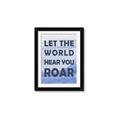 Picture of Let the World Hear You Dino _GroupedProduct_Rectangle_Portrait_Mini_ _GroupedProduct_Rectangle_Portrait_Framed_Matted_